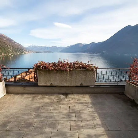 Sunny Terrace And Lake View